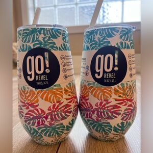 Two Go! Revel New 16 ounce Revel Tumblers